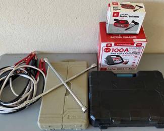 Hand Tools w Battery Charger Cables