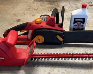 Homelite Electric Chainsaw Hedge trimmer