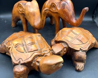 Wooden Carved Animals