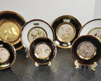24kt Decorative Chokin Plates