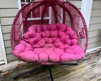 Hanging Double Egg Chair