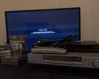 Television with DVD Player