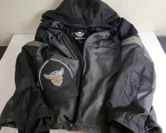 Harley Davidson Polyester Jacket And Cap