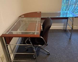 Curved Corner Office Desk