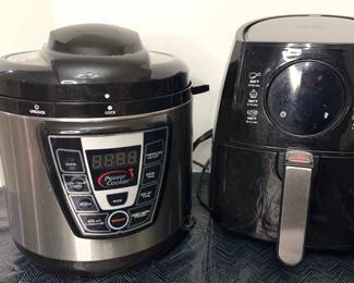 Power Cooker And Kalorik Air Fryer