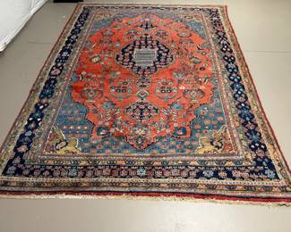 Hand-Knotted Persian Wool Rug (137"L x 106"W)