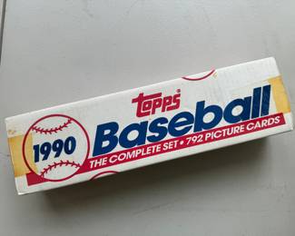 Topps 1990 Baseball Cards Complete Set 