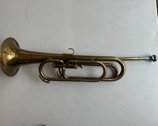 W.F.L Drum Co Brass Bugle (Excellent Condition)