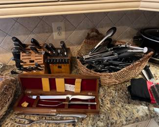 Large Collection of Cutlery and Kitchen Accessories