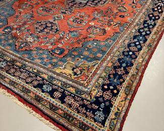 Hand-Knotted Persian Wool Rug (137"L x 106"W)