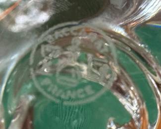 Baccarat Crystal Snowman 