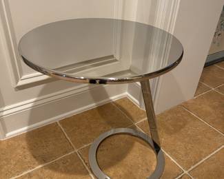 Ligne Roset "Good Morning" Pedestal Table (21"H x 17"D) (New Out of Box - 2 Available)