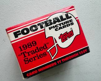 Topps 1989 "Traded" Series Football Cards