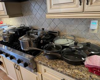 Large Collection of Pots & Pans