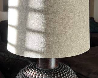 Table Lamp w Linen Shade