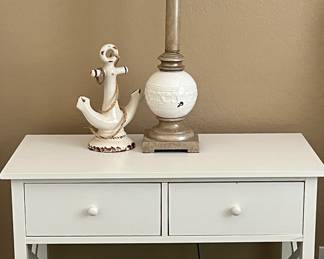 End Table, Table Lamp