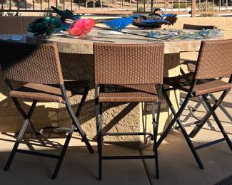 Patio Barstools x 5