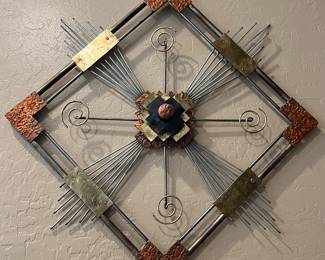 Metal Wall Art "In God's Eye"