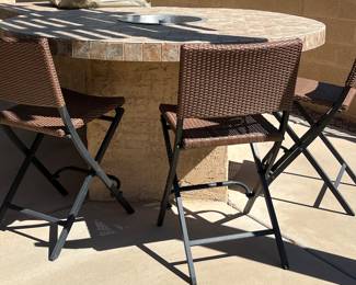Patio Barstools x 5