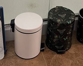 Bathroom Scale, Small Trashcans, Shark