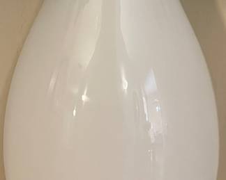 Large Glass Vase w Floral