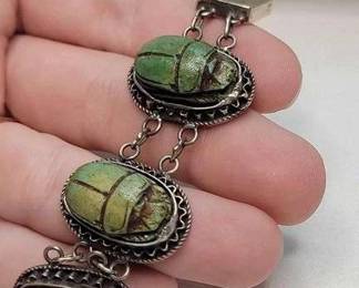 Six Scarabs Bracelet