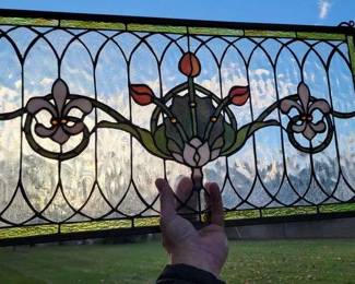 2 Beautiful Stained Glass Sun Catcher