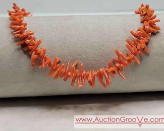 orange red coral, appx. 15 