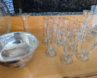 White Bear Yacht Club Glasses & Bowl