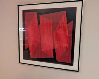 Julian Stanczak Lithograph 