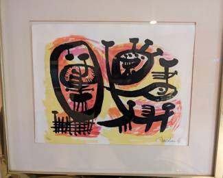 Anton Rooskens Lithograph