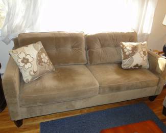 Bauhaus microfiber sofa