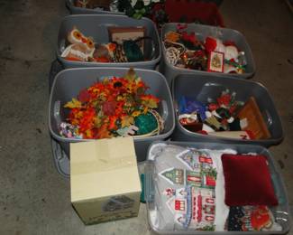 Christmas and Thanksgiving decorations