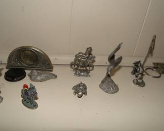 Danbury mint mini pewters