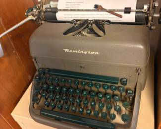 Vintage Remington typewriter