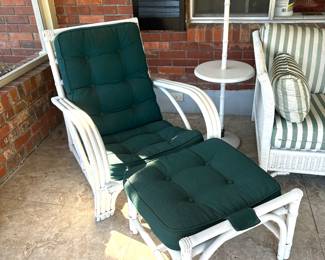 Wicker patio furniture 