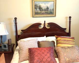 Two post cannonball full bed