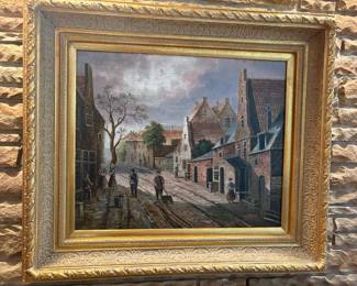 Colonial Town Street art