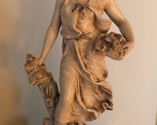 MCM Marwal Rancoulet 18" Grecian peasant woman sculpture