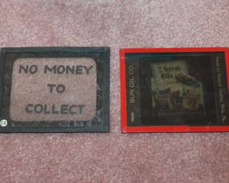 Vintage Magic Lantern glass slides