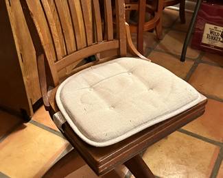 Wooden office chair