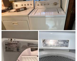 Washer and dryer