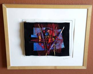 3D Paper Mosaic Signed By Artist