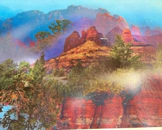 Sedona Digitized Prints On Canvas