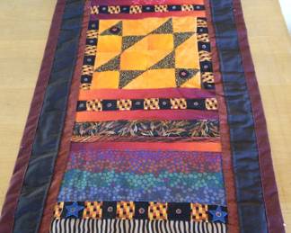 Colorful Handmade Quilted Wall Art