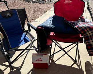 Folding Timber Ridge Coleman Chairs