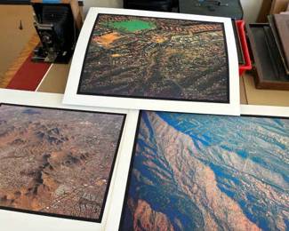 Lg Topographical Prints Fountain Hills, AZ