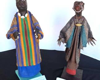 Hand Made Folk Puppets by Margaret Nelson