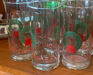 Christmas glasses