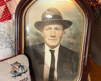 vintage framed photo